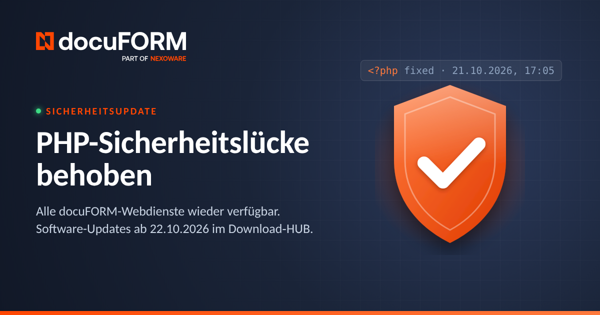 Alle Webdienste sind wieder verfügbar